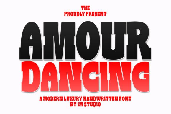 Amour Dancing: The Perfect Font for Festive Campaigns