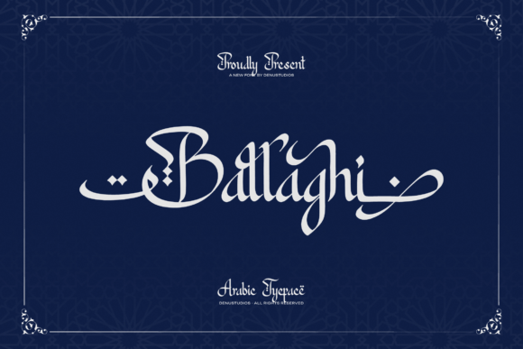 Ballaghi: Elevate Your Brand with This Stunning Display Typeface