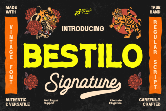Bestilo Signature Duo: A Versatile Font for Creative Campaigns