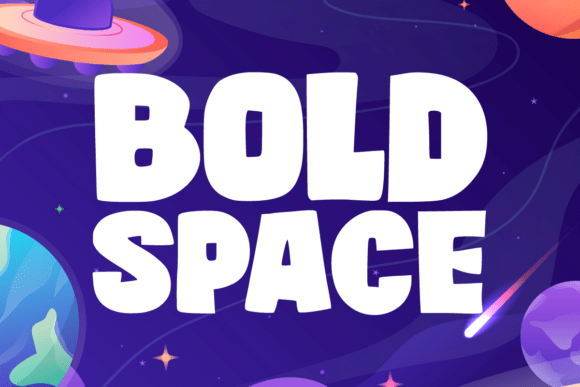 Bold Space: A Playful and Strong Display Font for Editorial Design