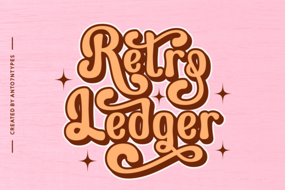 Boost Your Campaign with Retro Ledger: A Versatile Display Font