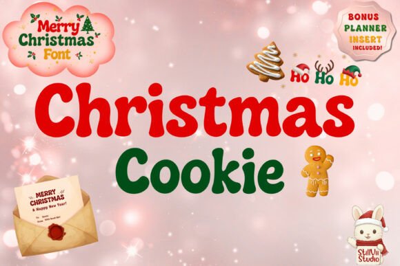 Christmas Cookie: A Charming Font for Your Brand