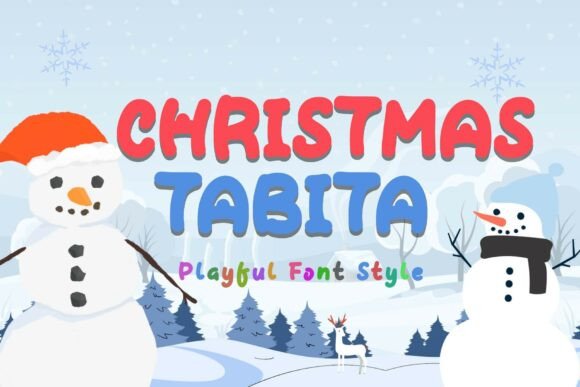 Christmas Tabita: A Festive Font for Engaging Campaigns