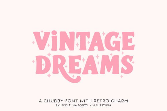 Embrace Nostalgia with Vintage Dreams Font
