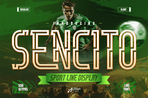 Enhance Your Brand with Sencito: A Bold and Modern Display Font