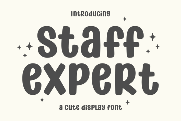 Enhance Your Brand with Staff Expert, a Delightful Display Font