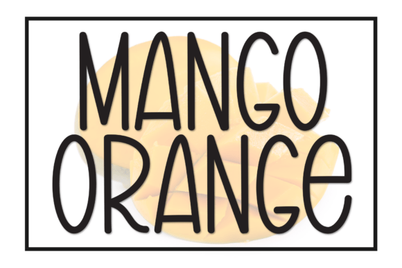 Enhance Your Web Design with Mango Orange Font