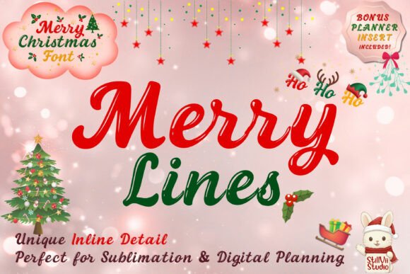 Enhance Your Web Design with Merry Lines Font