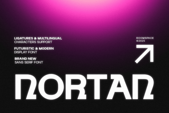 Exploring Nortan: A Futuristic Font for Modern Branding