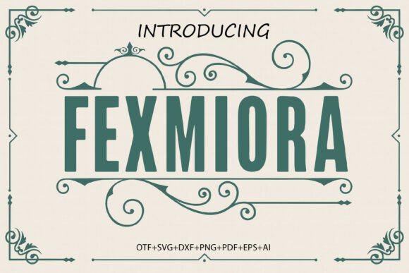 Fexmiora: A Vibrant Typeface for Creative Web Design