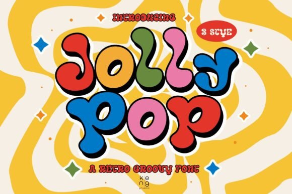 Jolly Pop: A Vibrant Typeface for Editorial Design