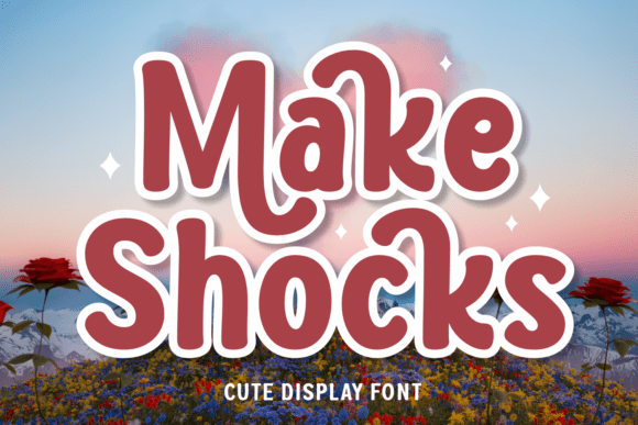 Make Shocks: A Font for Bold and Engaging Campaigns