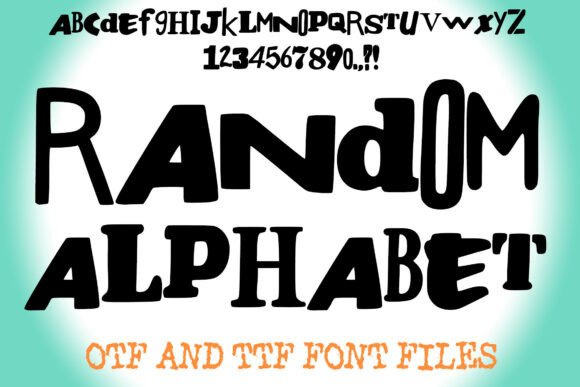 Random Alphabet: The Eye-Catching Font for Bold Campaigns