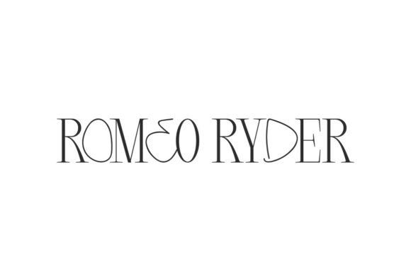 Romeo Ryder: A Modern Display Font for Eye-Catching Designs