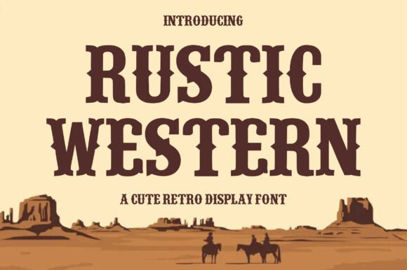 Rustic Western: A Charming Font for Handmade Creations