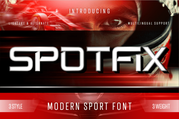 Spotfix: The High-Velocity Display Font for Digital Impact
