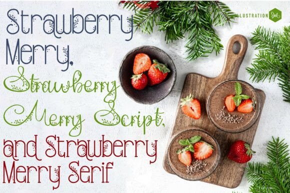 Strawberry Merry Trio: A Versatile Font for Web Design