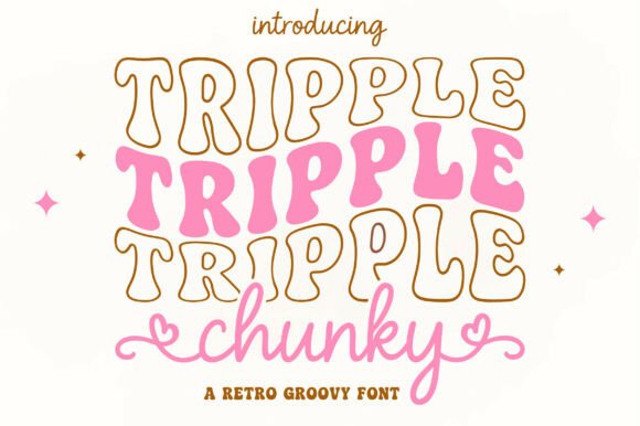 Tripple Chunky Duo: A Fun and Bold Font for Creative Campaigns