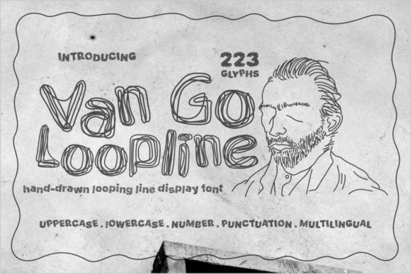 Van Go Loopline: A Creative Display Font for Engaging Visuals